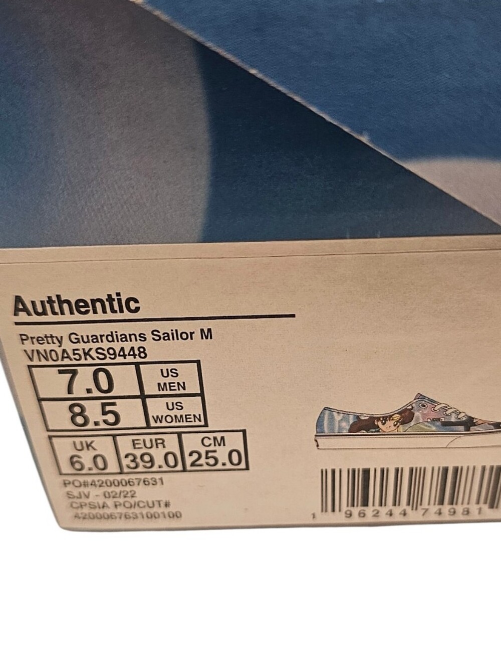 NEW Vans X Sailor Moon Pretty Gurdians - W8.5 - Picture 14 of 15